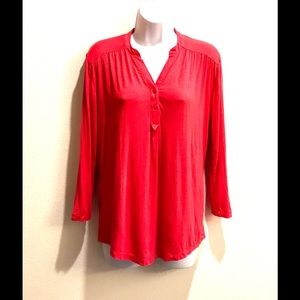 3 for $30 Coral red, super soft blouse